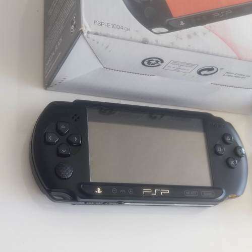 Psp Street /Sony portable street charcoal black +box, charger and memory card