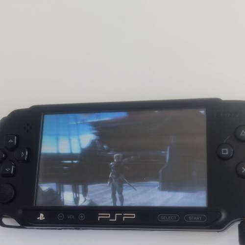 Psp Street /Sony portable street charcoal black +box, charger and memory card