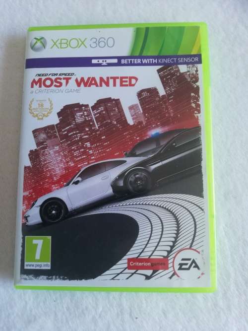 Xbox 360 games need for Speed most wanted game