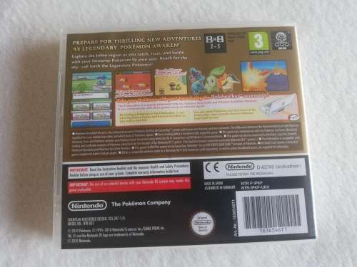 Nintendo Ds heartgold game