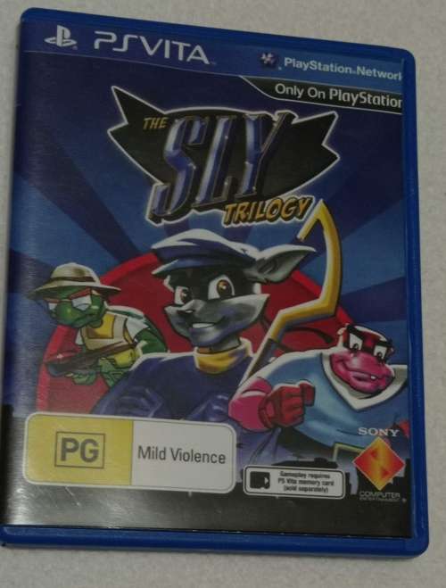 Ps Vita game The Sly Trilogy