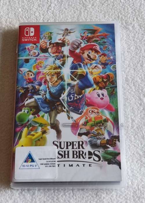 Nintendo switch game Super smash bros. Ultimate new and sealed