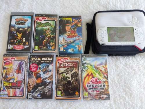 Psp console Darth Vader limited edition console and games