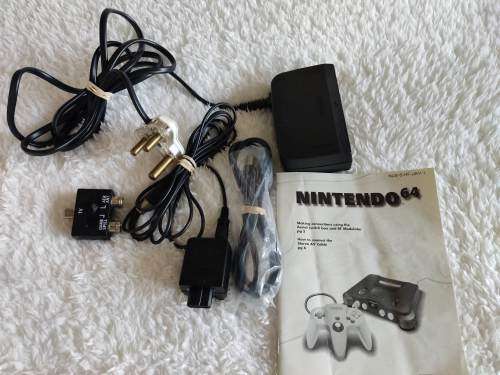 Nintendo 64 console with box