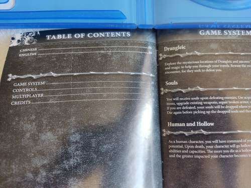 Dark Souls II scholar of the first sin English and Japanese edition playstation 4