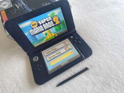 "New" Nintendo 3ds XL console with box /Steel Blue