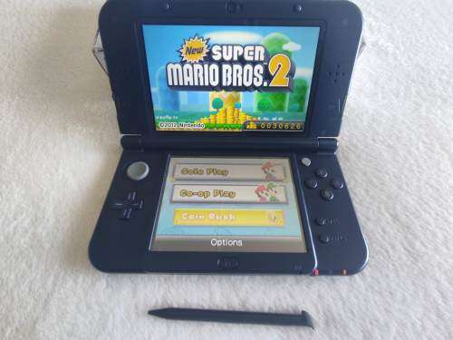 "New" Nintendo 3ds XL console with box /Steel Blue