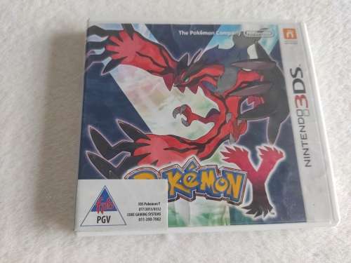 Pokémon Y Nintendo 3ds european region