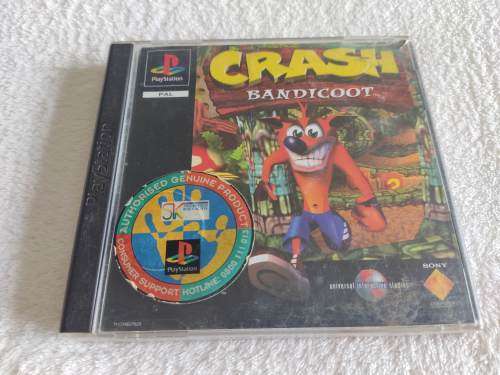 Crash Bandicoot playstation 1 PAL region