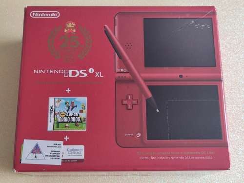 Nintendo Ds Xl Super Mario Bros 25th anniversary edition and games