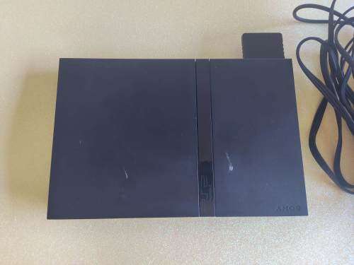 Playstation 2 slim console and cables /please read description