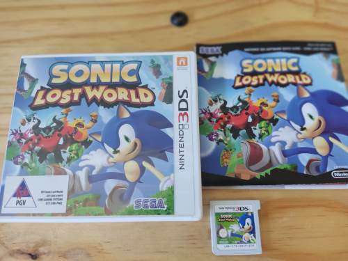 Sonic lost world Nintendo 3ds