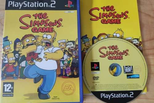 Playstation 2 The Simpsons Game