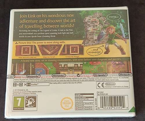 The Legend of Zelda A Link between Worlds Nintendo 3ds