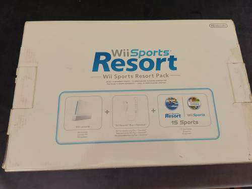 Nintendo Wii with Wii Sports +Wii sports Resort Pal region boxed