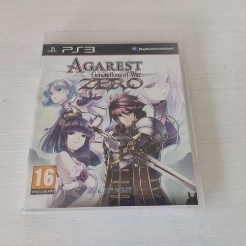 Agarest Zero Generations of War Ps3
