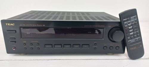 TEAC AG-780 AM/FM Stereo Receiver & TEAC CD-P1100 Compact Disc Player + TEAC Remote