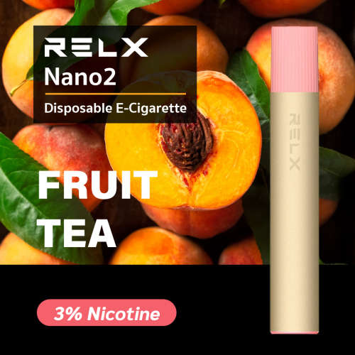 RELX Nano 2 Disposable Vape Device -Fruit Tea 30mg