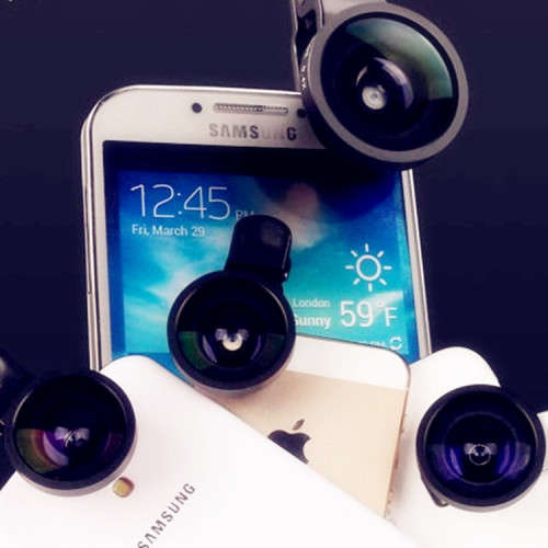 Mobile wide-angle lens