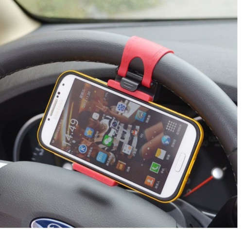 Car mobile phone frame car steering wheel mobile phone fixed car bracket