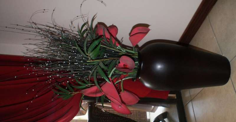 Faux Arum Lilies