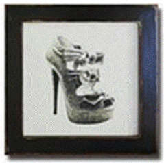 Framed Stiletto Print (60cm x 60cm)