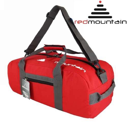 Red Mountain Sports Bag 30 Liter Sports Bag Ripstop Water Resistant Made in SA.