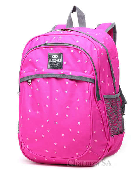 Charmza School Bag Back Pack Pink