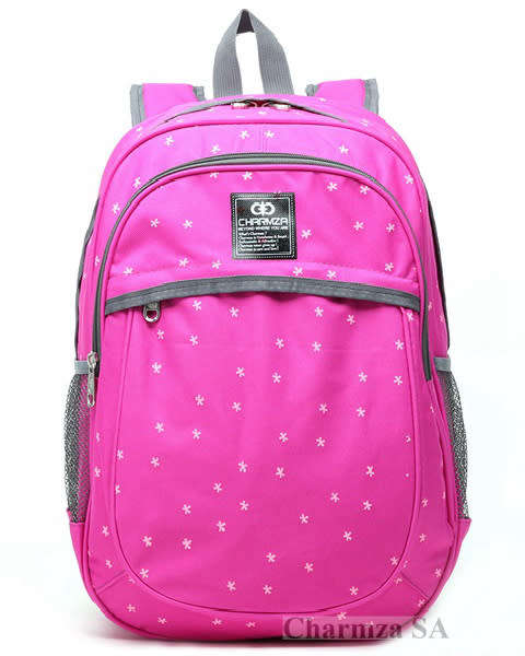 Charmza School Bag Back Pack Pink