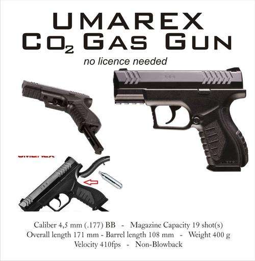 UMAREX XBG CO2 GUN
