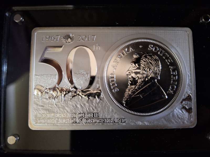 2017 50TH ANNIVERSARY OF KRUGER RAND PREMIUM SET