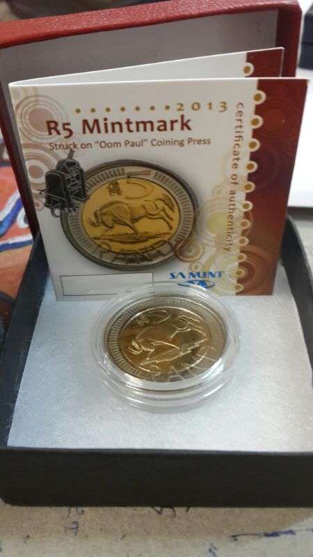 2013  MINT MARK R5 "OOM PAUL"-VERY VERY FIRST STRIKES