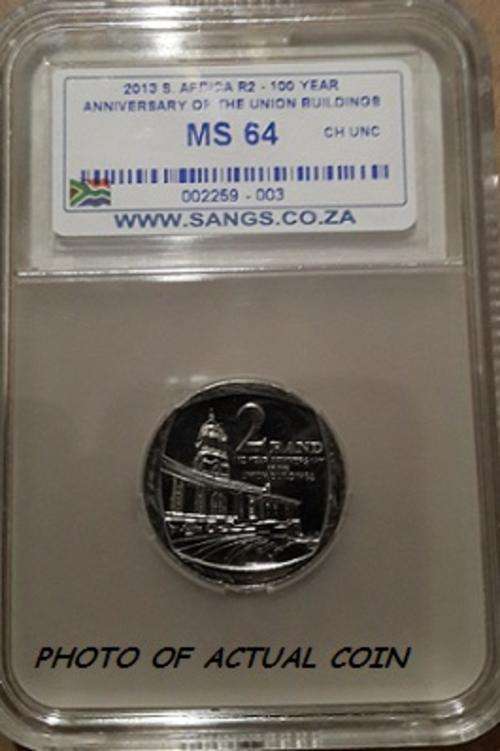 ****2013 100 YEAR ANNIVERSARY R2 COIN ***  NEW FROSTED SLAB/SCARCE!!!