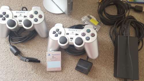 Ps2 Silver slimline console + singstar Relive the FUN!!!