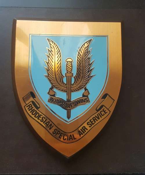 Rhodesian SAS Plaque