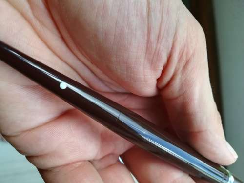 14K Gold!! Sheaffer Snorkel Desk pen