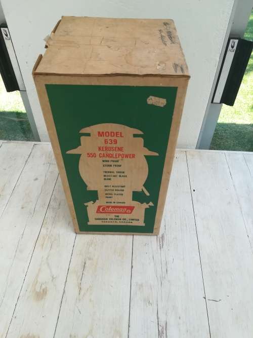 Coleman Model 639 Lantern NOS!!!!! Colectors dream!!!