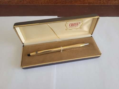 Crazy R1 Cross 10K GOLD Plated Ballpoint pen