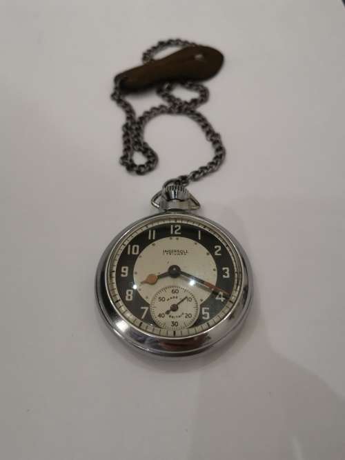 Vintage Ingersoll Pocket Watch - Needs Repairs