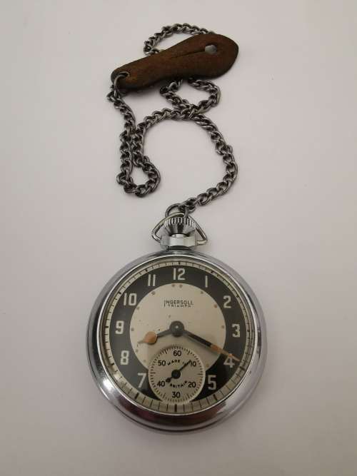 Vintage Ingersoll Pocket Watch - Needs Repairs
