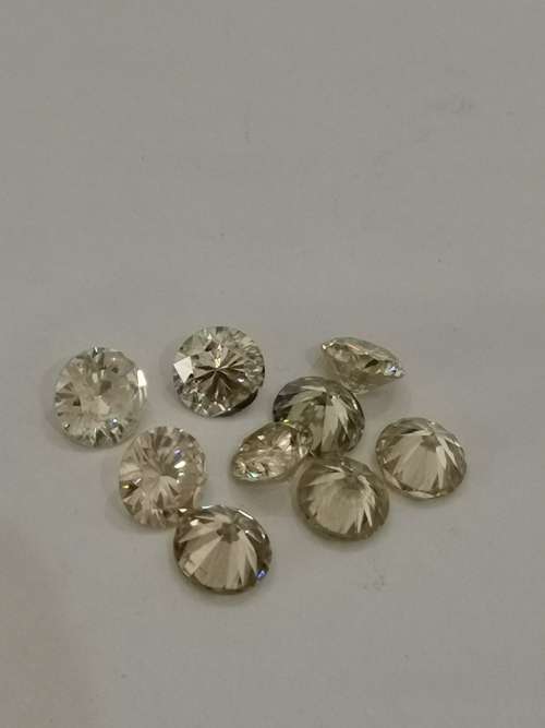 10.86ct Moissanite Lot Consisting of 9 Stones - Please see discription