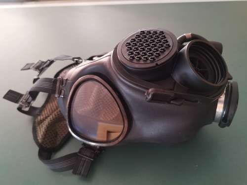 Huber+Suhner Military Full Face Gas Mask Swiss *Brand New* + Extras