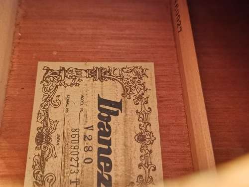 1980's Ibanez Steel String Guitar