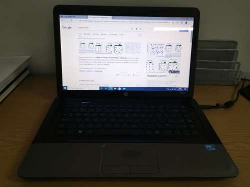 HP 650 Laptop and Charger