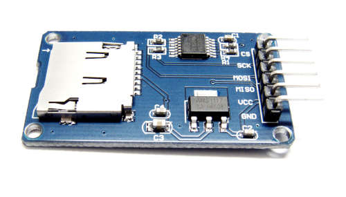Micro SD card reader module SPI interfaces with level converter chip  ***LOCAL STOCK***