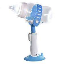 ADJUSTABLE BOTTLE HOLDER FOR BABY (PINK/BLUE)