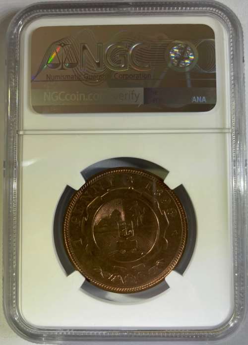 1898 Penny MS65 RB