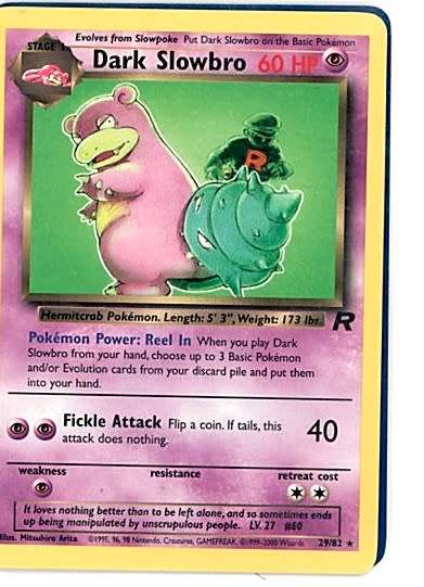 dark slowbro team rocket