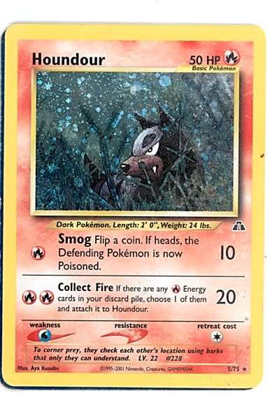 houndour shiny Neo discovery