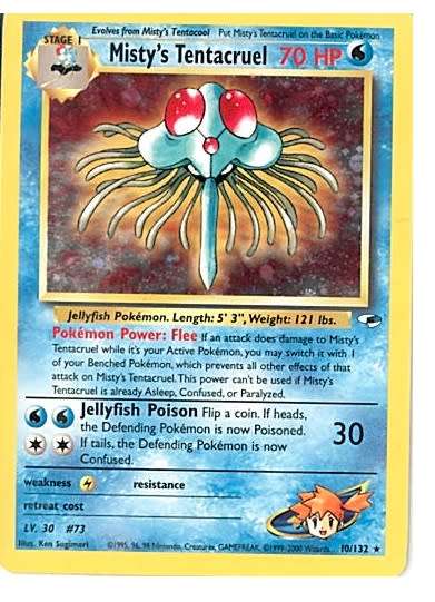 misty's tentacruel shiny gym challenge